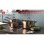 Ensemble de batterie de cuisine antiadhésive compatible avec cuisinière à induction Cook N Home Professional-92611600