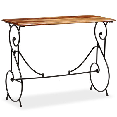 Console Table Solid Sheesham Wood 39.4"x15.7"x29.5"