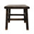 Fostoria Reclaimed Elm Wood Rectangular Coffee Table, Black-61150678