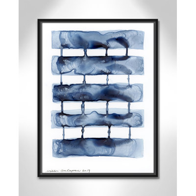 Stitched Together I by Nikki Galapon - Solid Wood Rectangle Print Single Piece Item on Canvas