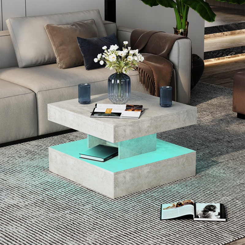 Table basse Dregan, H 15,6 po x L 23 po x l 23 po