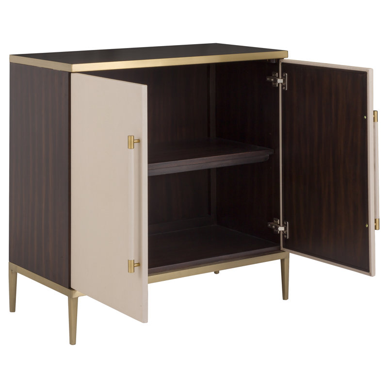 Libby Langdon Solid Wood Accent Cabinet