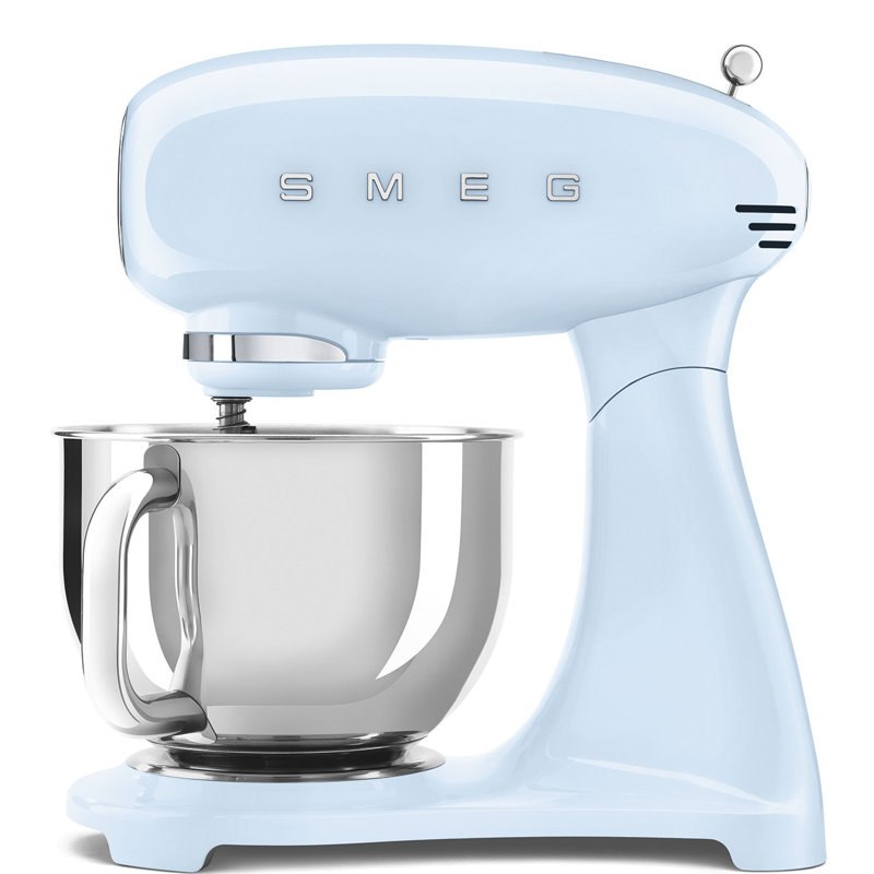 Batteur sur socle Smeg, Bleu pastel