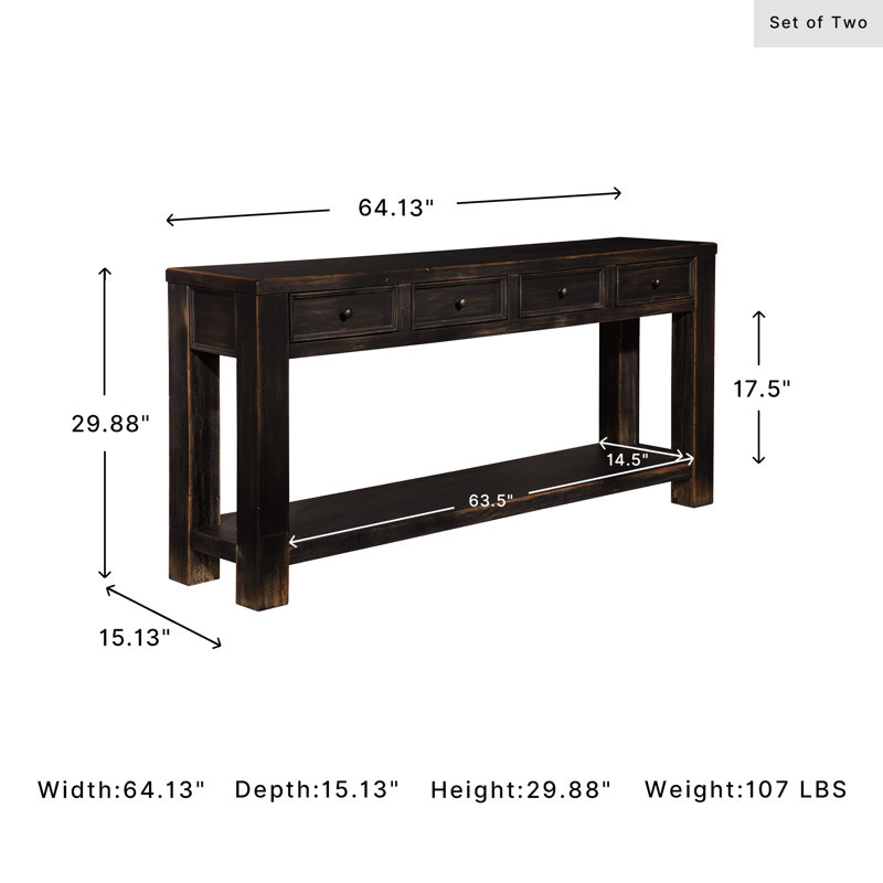 Alysiah 64.13'' Console Table