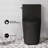 Dreux One-Piece 12" Rough-in 1.28 GPF Left Flush Elongated Toilet in Matte Black-72595020-121350099-121350102