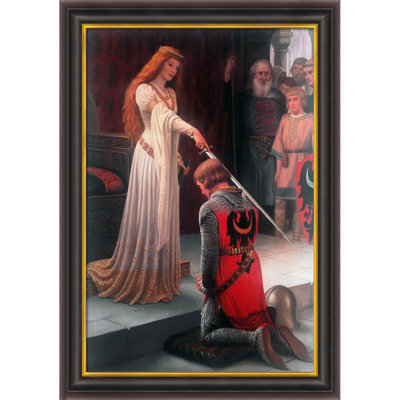 " The Accolade, 1901 " by Edmund Leighton