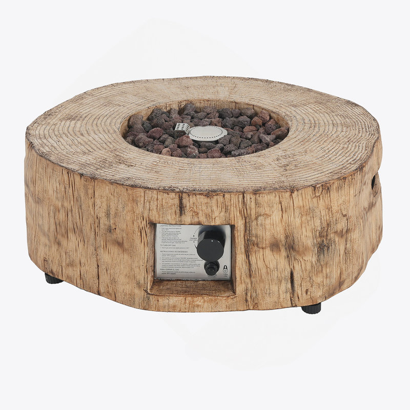 Patio Round Shape Fire Pit, 30, 000BTU