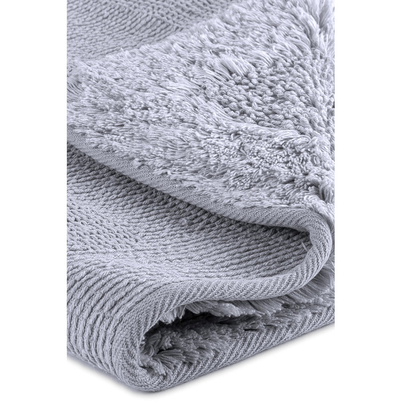Goulven Non-Slip Bath Rug, Grey