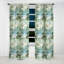 Bambou tropical Zen - Rideau à motif floral - Rideau occultant à motif floral - 1 panneau-107546399