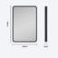 20'' W 28'' H Surface Framed Medicine Cabinet Mirror 3