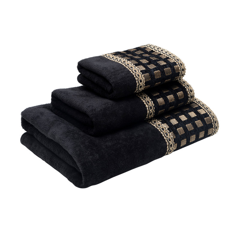 Cotton Jacquard, Black