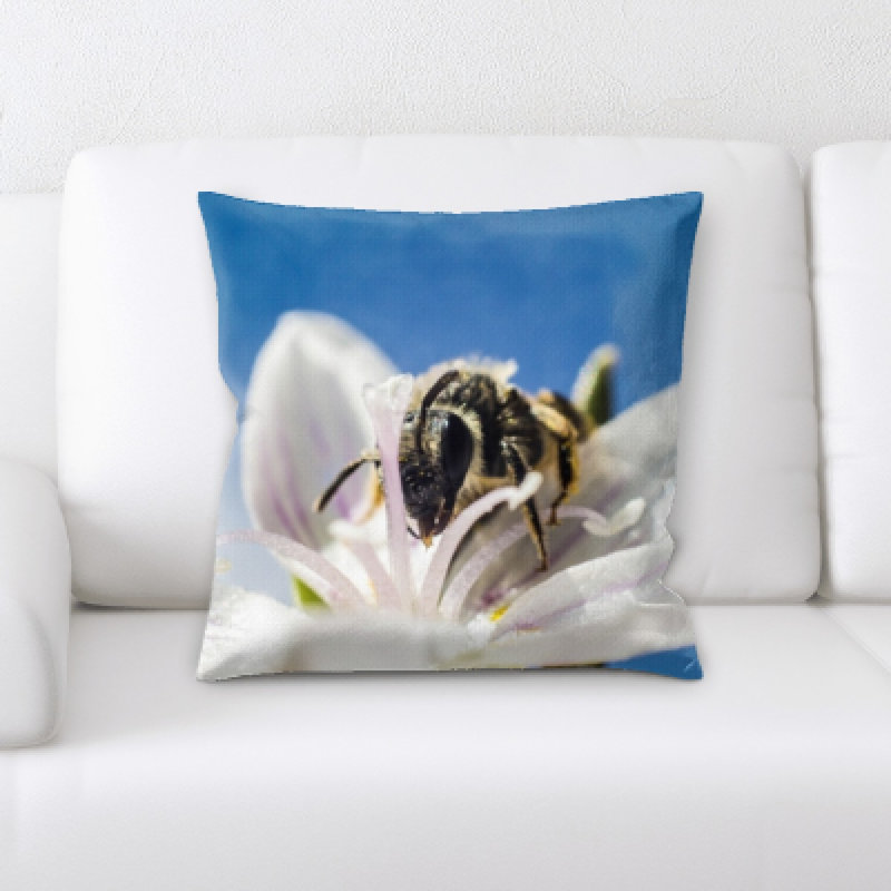 Microsuede Throw Pillow