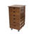 6 Drawer Storage Drawer with Locking Wheels-935587002