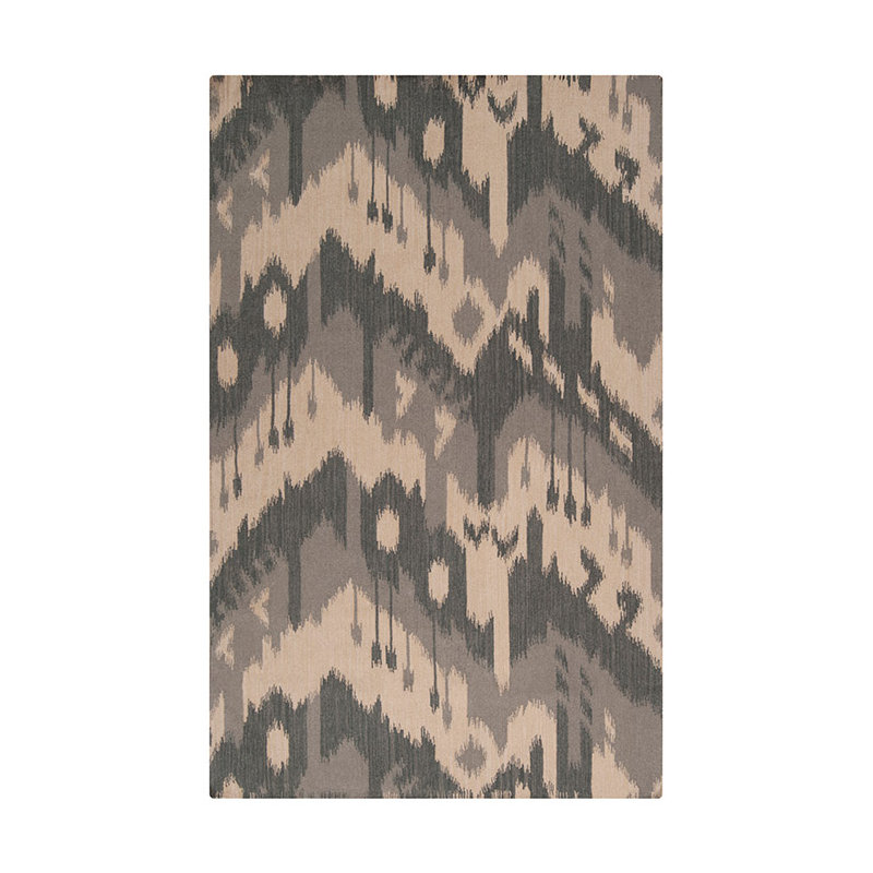 Pottsville Wool Ikat Indoor Rug, Rectangle 3'6" x 5'6"