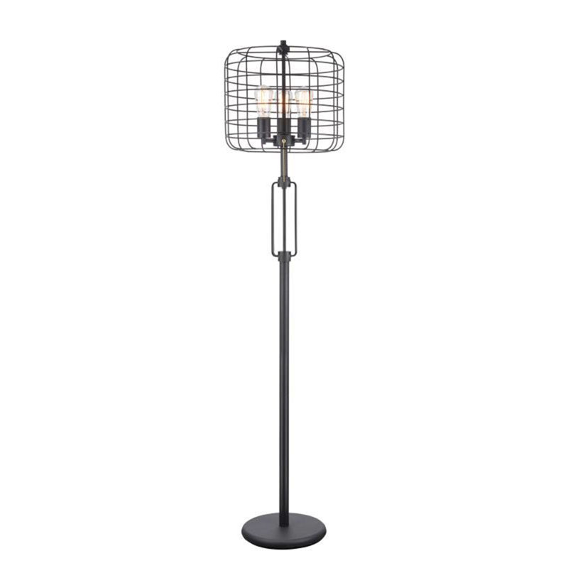 Dietsche 63'' Black Novelty Floor Lamp