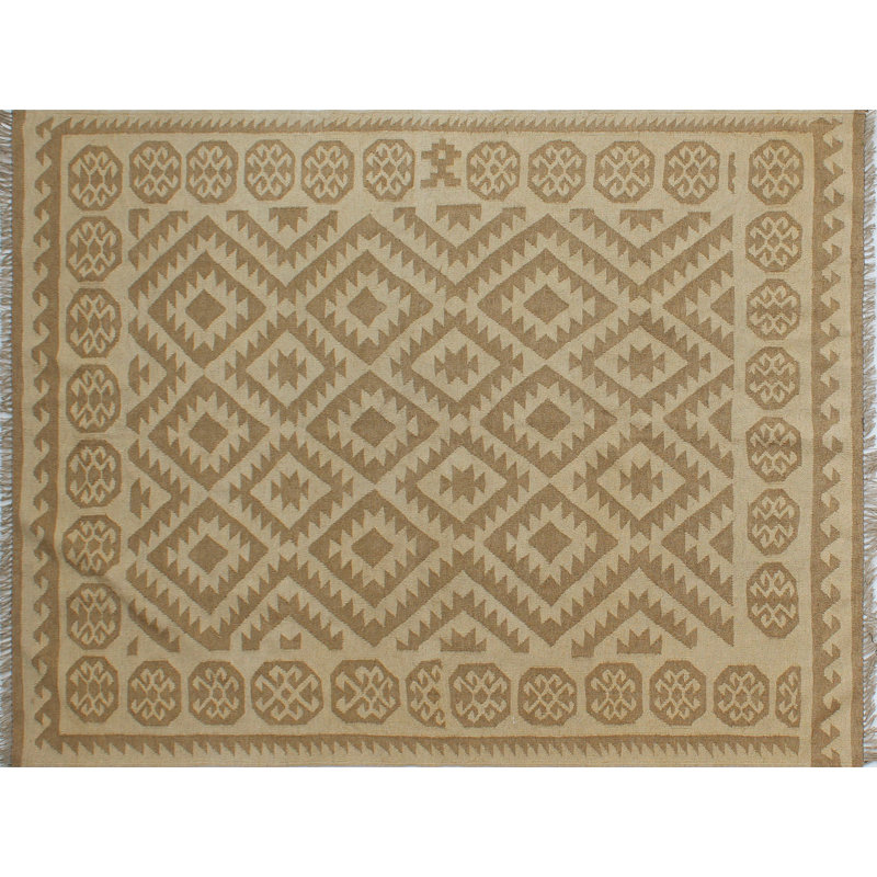 Benge Wool Geometric Indoor Rug