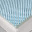Surmatelas réversible toutes saisons hypoallergénique bleu rafraîchissant-923688165-914465455