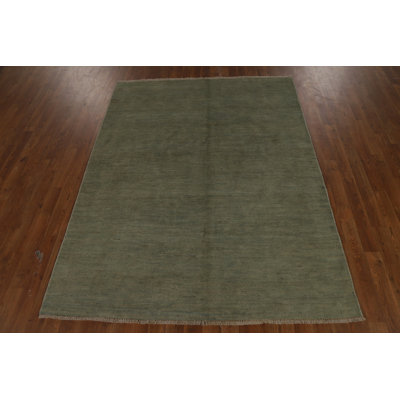 Modern Handmade Gabbeh Oriental Rug 5x6