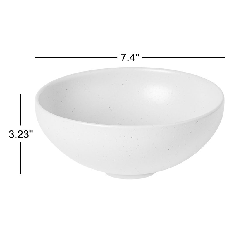 Bol Casafina Pacifica Ramen, Gris huître
