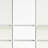 Ely Closet Cabinet Set, Double Mirror Doors, 5 Drawers, 75 Inch, White