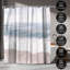 Americanflat 71x74 Shower Curtain - Coastal Seaside Design - Warm Waves by PI Creative Art