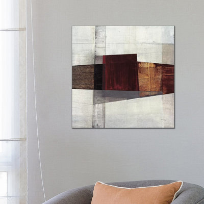 Longcut I 1 Piece Wrapped Canvas Painting