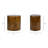 Gessel 20" Accent Oval Pillar Side Table