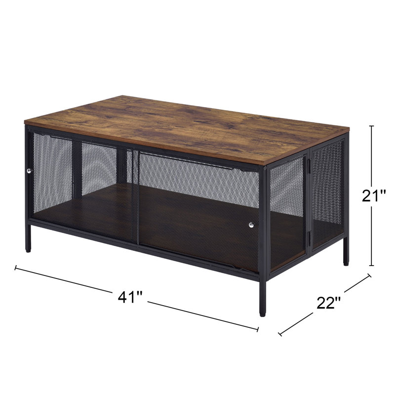 Table basse avec rangement Kayben