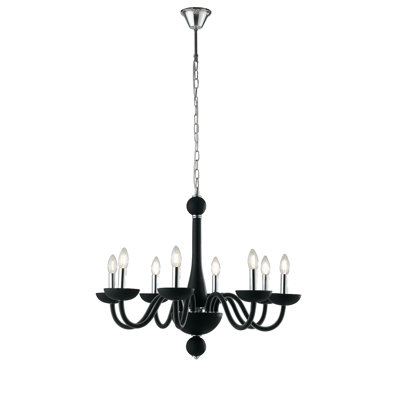 Fernandes 8 - Light Candle Style Chandelier