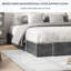 Lit plateforme en bois massif avec lattes de bois robustes, base de lit autoportante-735833206-735833205