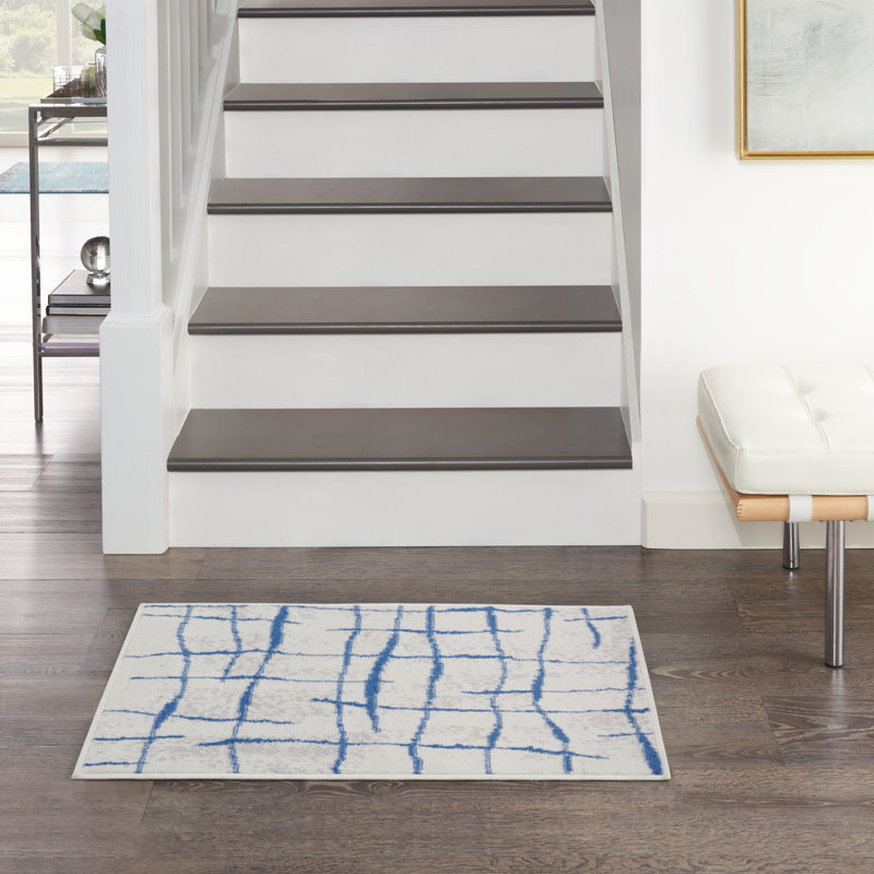 Abstract Indoor Rug, Rectangle 2' x 3'