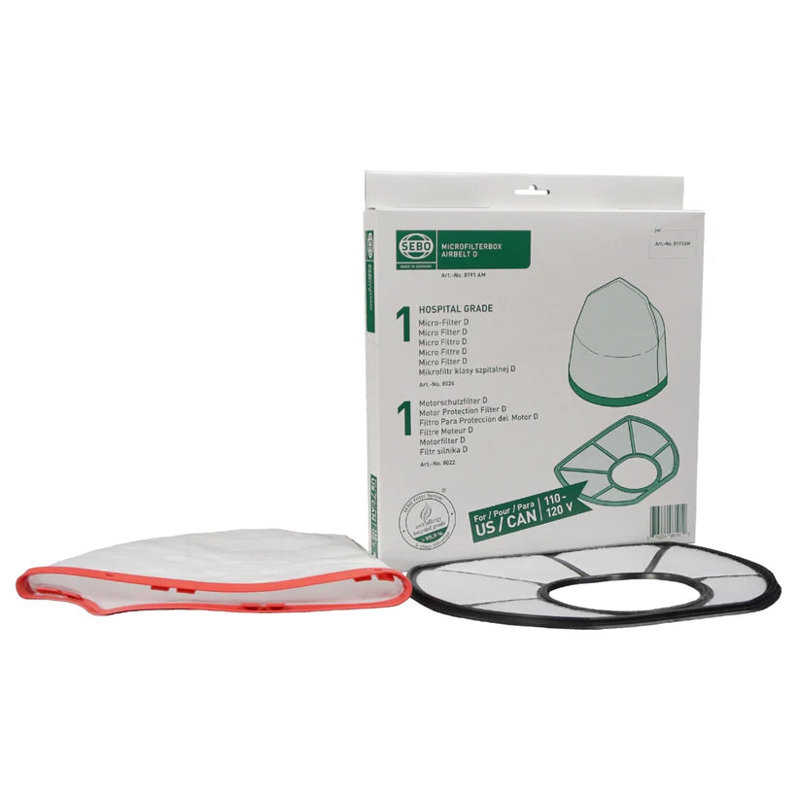 SEBO D-Series Filter Set