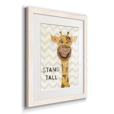 Safari Stand Tall - Reproduction d'art sur papier encadré