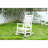 Oversized Rocking Chair With Wood-Texture, Outdoor Rocking Chair For Adults, All Weather Resistant Porch Rocker For Lawn Garden-1484203025