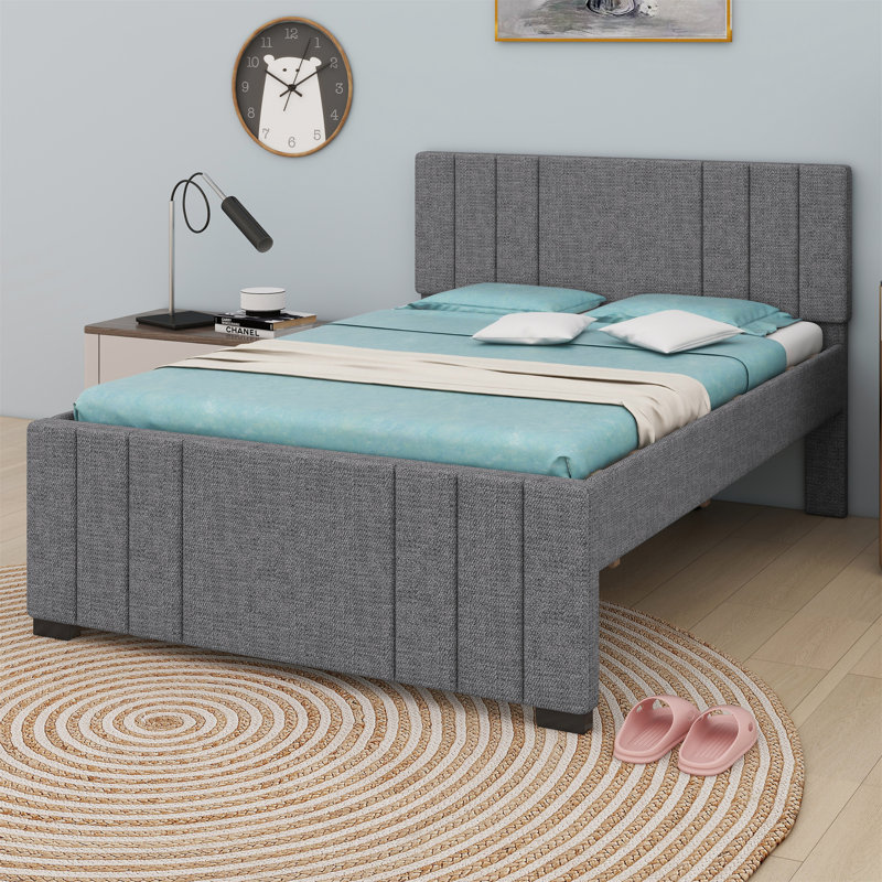 Upholstered Platform Bed