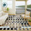 Tapis géométrique intérieur / extérieur lavable à la machine Chantille ACN2816-1080760437-1080760439