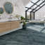Carreau en porcelaine aspect bois 8,5 "x 35,5" Cassis-64462276