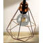 Adreanne 1 - Brass Statement Pendant Light – Industrial Metal Geometric Cage Ceiling Lamp-191652167