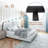 Turing Upholstered Velvet Panel Headboard-666730982