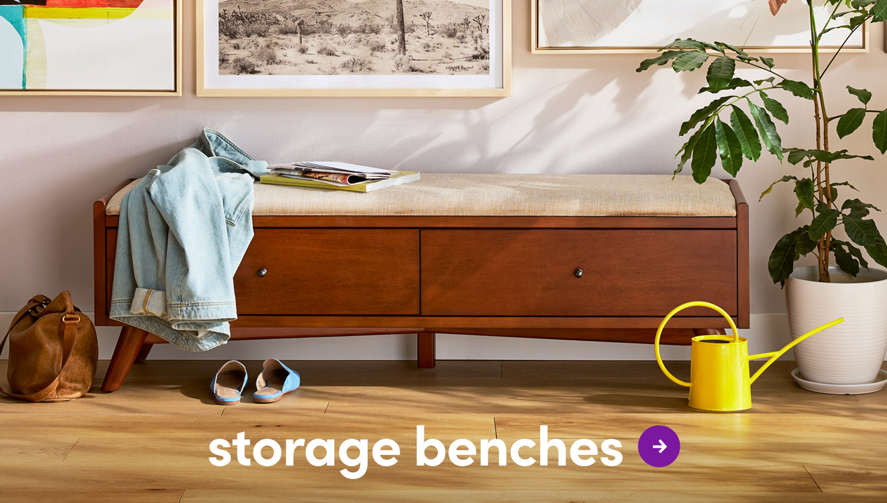 storage benches