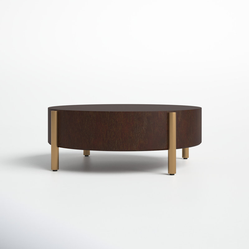 Asuka Coffee Table, Dark Oak