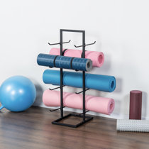 Yoga Mat Rack, Gym Mat Storage, Yoga Mat Holder With Shelf, Fitness and  Exercise, Gym Mat Rack, Bike Shoe Rack, Yoga Mat Holder -  Canada