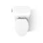 Toilette allongée une pièce compacte 1,6 Gpf Santa Rosa avec technologie de chasse d'eau Revolution 360 Swirl-88262240