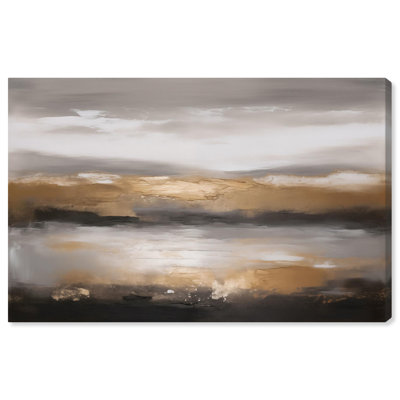 «Dust and Gold Canvas» par Art Remedy