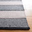 Tapis rayé kilim 803 ivoire / noir-397126453