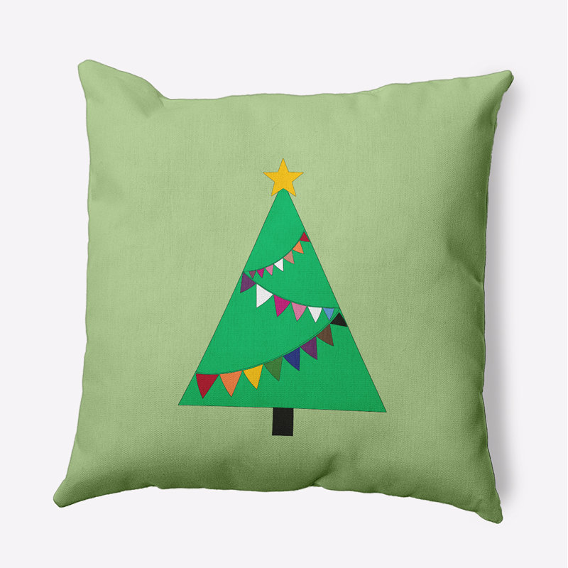 Reversible Throw Pillow, Square, 16" x 16"
