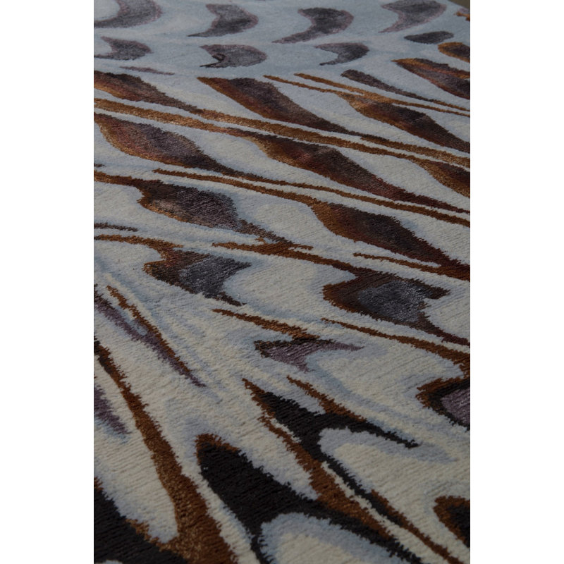 Chihuly Pheasant Fire Area Rug, Rectangle 10' x 14'