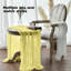 Light Yellow Boho Gauze Wedding Cheesecloth Table Runner 300 cm | Seasonal Summer Bridal Fabric Kitchen Dining Holiday Table Decor for Home Party