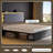 Upholstered Queen Bed with 2 Storage Drawers,Velvet Storage Bed with LED Light and Charging Station,No Spring Boxing Needed-1263112594-1263112596