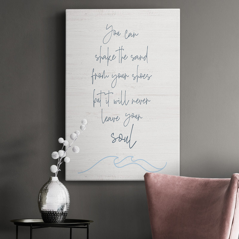 Shake the Sand - reproduction sur toile tendue, H 18 po x l 12 po x P 1 po